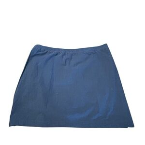 Skort Vintage Cathy Daniel’s Classic Pull On Navy  w Pockets Woman’s Size XL NWT